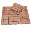 WPC Click Tile - Solid Planks Design