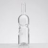 Creative 750ml clear glass bottle unique five-finger vodka tequila bottle