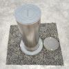 UPARK Parking Entrance Anti-collision Automatic Lifting Post Residential Battery Powered Bollard