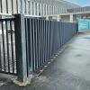 Easy installation Invisible Pop Up Gate Automatic Underground Fencing Gates for Residential Area Parking Lot