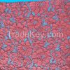 Dirty Wash Gradient Dyeing Fashion Nylon Cotton Rayon Multi-Color Lace