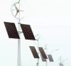 600W Wind Turbine Waterproof Solar Wind Hybrid System Wireless Security System