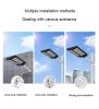 Factory Direct Sales 120W All In One Street Light Outdoor Waterproof LED Energy Saving Street Lamp