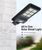 Road Projects LED Solar Street Light 180W Remote Control All In One Solar Street Light