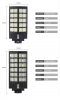 High Power Outdoor IP65 Waterproof LED Street Light DC 6V Aluminum Solar Street Light