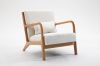 wooden base armchair