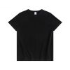 250g carbon brushed round neck short-sleeved t-shirt pure cotton