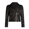 leather jacket winter and autumn fall apparel clothes cardigan blazer Coat