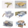 Attic shelf corrosion resistant sandwich floor shelf warehouse steel selective attic shelf