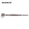 Stainless Steel Wire cable railing closed body Jaw fork pipe turnbuckle swage