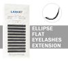 Elliptical Flat Lashes Single Eyelash Extensions Private Label Cashmere Volume Lashes pestanas
