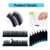 Custom Packaging Classic Eyelash C/CC/D/DD/B/J/L/LC/L/M  Curl Individual Lash Extensions Korean Silk Lash Trays Export Viet Nam