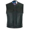 Men Leather Vest