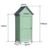 Outdoor Cabinet Waterproof Sunscreen Balcony Storage Cupboard Garden Yard Toolbox Farm Tools Storage Room