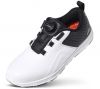 Licata) Ondas Dial MenÃ¢ï¿½ï¿½s Spikeless Golf Shoes D37101 (Color: Black + White, Size: 250) 