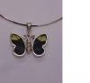 Silver 950 jewelry with wings of butterfly