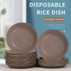 Disposable rice hull d...