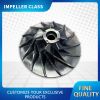 Impeller parts stainless steel, processing range aircraft, natural gas pipeline supercharger, etc., welcome to contact customer service consultation