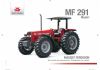 Massey Ferguson Tractor 291 used farming tractor agricultural equipment cultivators harrow ridgers used tractor