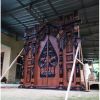 wood art Carved teak wood door frame