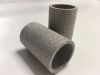 Sintered porous titanium filter