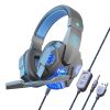 Led Light Wired Gaming Headphones - G01