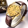 Oupinke 3169 Men  Watch Luxury Men Wrist Brand  Formal Dress All Stainless Steel Simple Men&#039;s Mechanical Watch