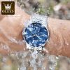 OLEVS Luxury Brand 2868 Quartz Watch Luxury Diamond Watches For Men Hot Sell Fashion Montre Homme Watch