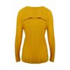 Hot Sale Sweater Designer Style Cozy Light 16G Fine Knit Long Sleeve Ribbed Wool Cashmere Knit Pull Sweater