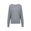 New Arrivals Spring Autumn Light Cozy Loose V Neck Long Sleeve Rib Lady Women&amp;#039;S Pullover Basic Wool Sweater