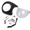Modified Parts Universal For Cafe Racer 7'' Motorcycle Headlight Fairing kit Body Screen Windshield