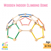 Wooden Indoor Climbing Dome