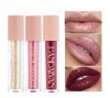 Glossy Liquid Lipstick Set Kits for Women,Super Lustrous Moisturizing High Shine Lip Gloss with Diamond Pearl Shimmer