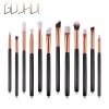 12pcs Eyeshadow Brush Set for Travel,Rose Gold Makeup Brushes Set with Soft Synthetic Hairs