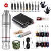 Complete Tattoo Kit,Cartridge Rotary Tattoo Gun Machine Kit for Beginners