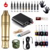 Complete Tattoo Kit,Cartridge Rotary Tattoo Gun Machine Kit for Beginners