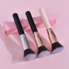 Flat Top Kabuki Foundation Brush for Liquid,Cream,Powder,Buffing,Blending