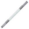 3D Eyebrow Tattoo Makeup Tool,Double Sided Crystal Transparent Aluminum Manual Microblading Pen for Permanent Makeup