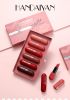 Capsule Pills Lipstick,Waterproof Long Lasting Mini Stay on Matte Lipstick Set for Women