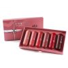 Capsule Pills Lipstick,Waterproof Long Lasting Mini Stay on Matte Lipstick Set for Women