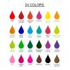 Lipstick DIY Liquid Pigment Set Edible Coloring Pure Plant Pigment for Lip Gloss