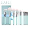 Makeup Brushes Premium Synthetic Foundation Powder Conceallers Eye Shadows Makeup 12 Pcs Brush Set