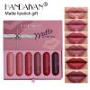 Capsule Pills Lipstick,Waterproof Long Lasting Mini Stay on Matte Lipstick Set for Women