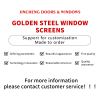 Jingcheng Golden steel window screens, Golden steel window screens, Custom Products