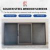 Jingcheng Golden steel window screens, Golden steel window screens, Custom Products