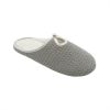 High quality Stylish pearl decoration Spring cotton Soft Slip-on Non-slip Casual Breathable Fabric Home Indoor Slippers