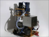 KEFAI Pneumatic Desktop Bottle Capping Machine With Conveyor 4 Roller Wheels Spray Bottle Cap Sealing Machine
