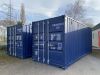 20HC DD double doors Standard oversea cargo shipping and transit dry container