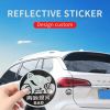 car stickers car stickers reflective stickers creative text scratches to block car decoration car supplies