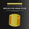 Reflective plastic road stud raised road sign double-sided plastic road stud road safety reflective sign double white